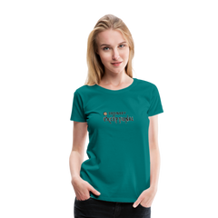 Exceptional Rose - Women’s Premium T-Shirt - teal