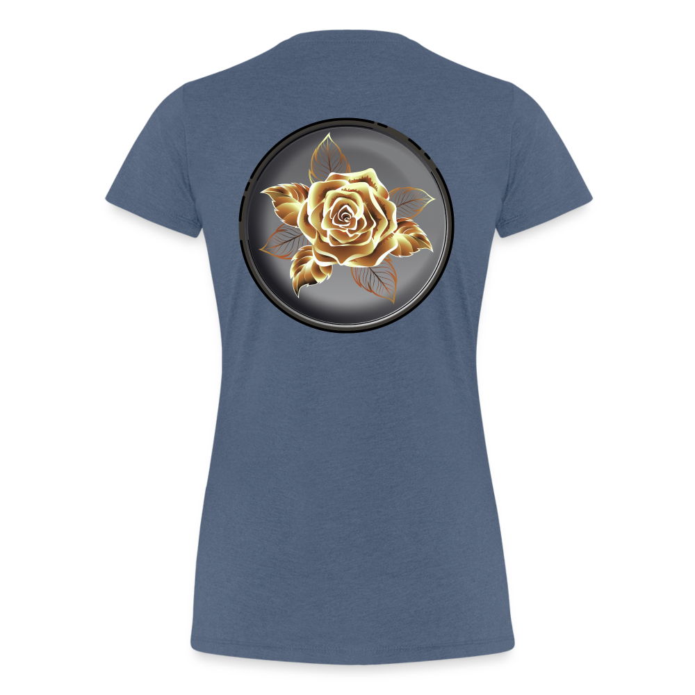 Exceptional Rose - Women’s Premium T-Shirt - heather blue