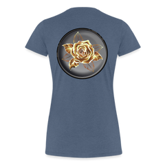 Exceptional Rose - Women’s Premium T-Shirt - heather blue