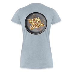 Exceptional Rose - Women’s Premium T-Shirt - heather ice blue