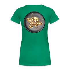 Exceptional Rose - Women’s Premium T-Shirt - kelly green