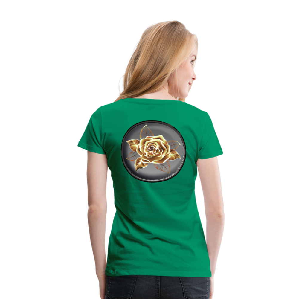 Exceptional Rose - Women’s Premium T-Shirt - kelly green