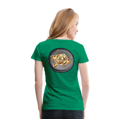 Exceptional Rose - Women’s Premium T-Shirt - kelly green